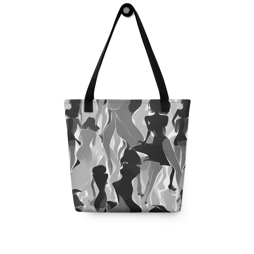 Noir Silhouette on Tote Bag — Front