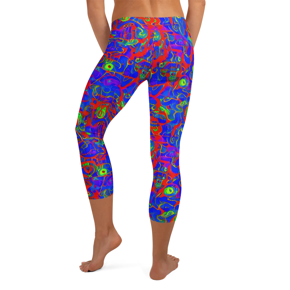 Color Collision on Capri Leggings — Back