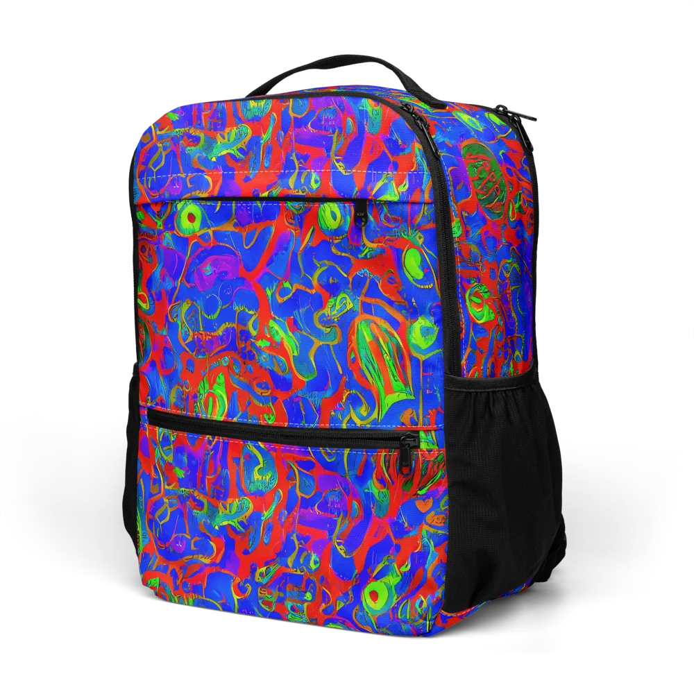 Color Collision on Utility Backpack — Left Front