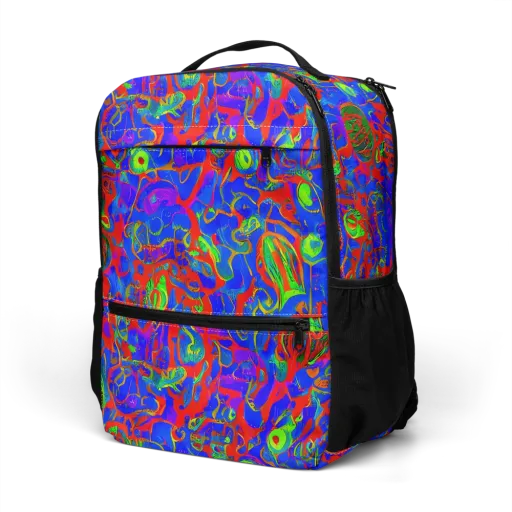 Color Collision on a Utility Backpack