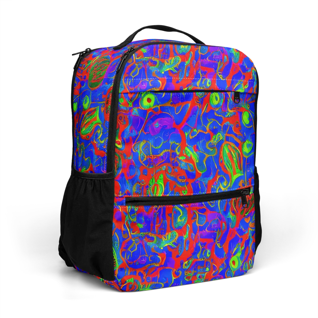 Color Collision on Utility Backpack — Right Front