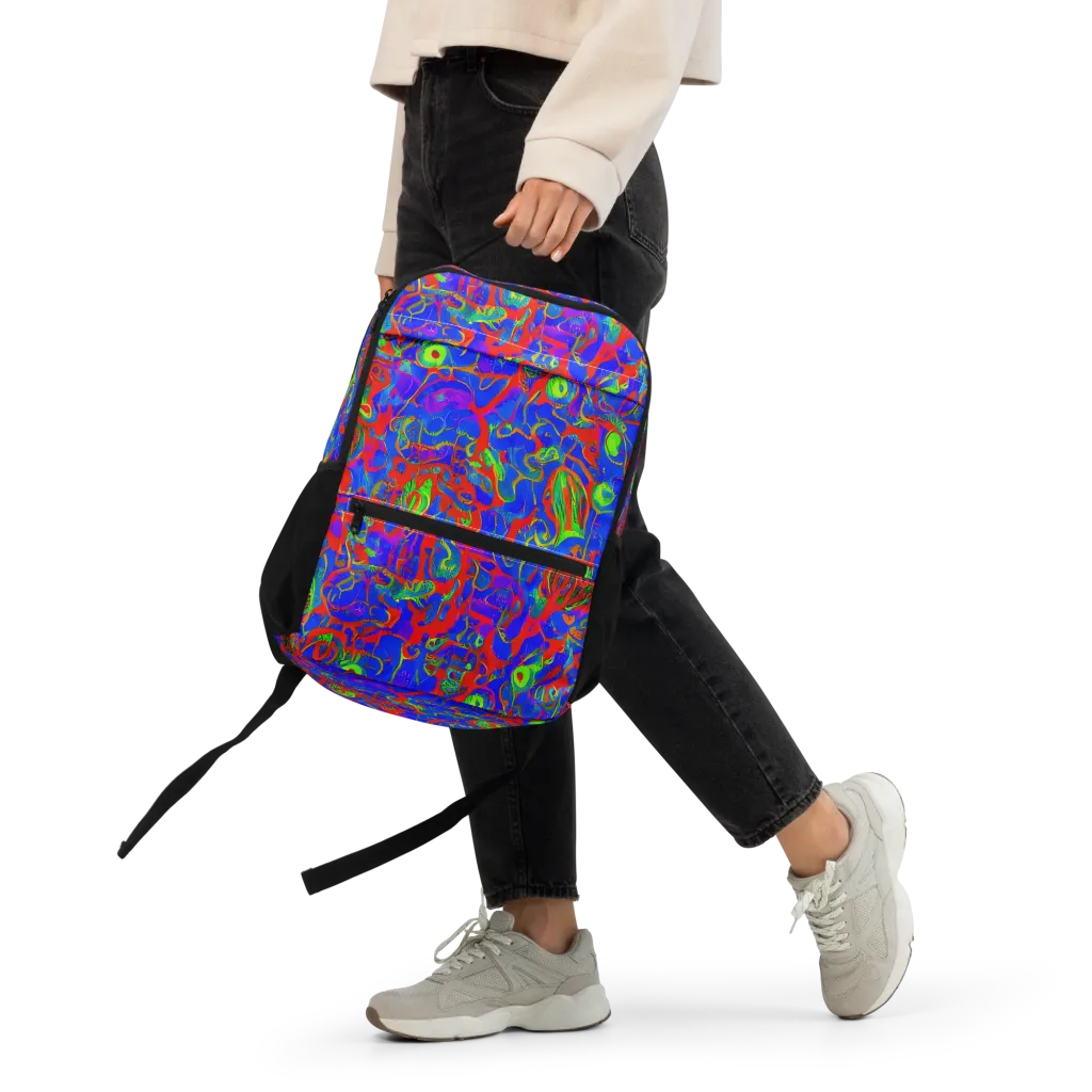 Color Collision on Utility Backpack — Front
