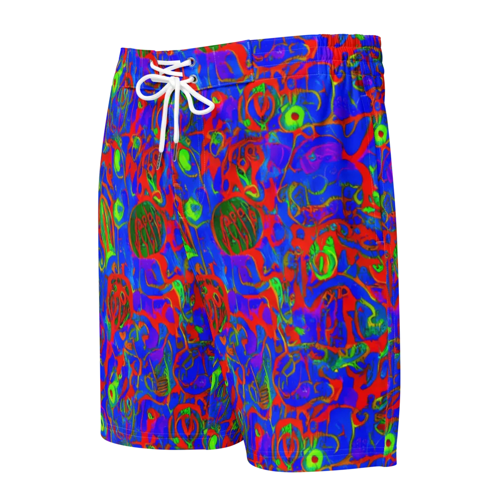 Color Collision on Men's Board Shorts — Front