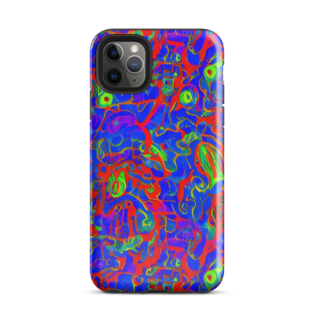 Color Collision on Tough Case for iPhone® — Front