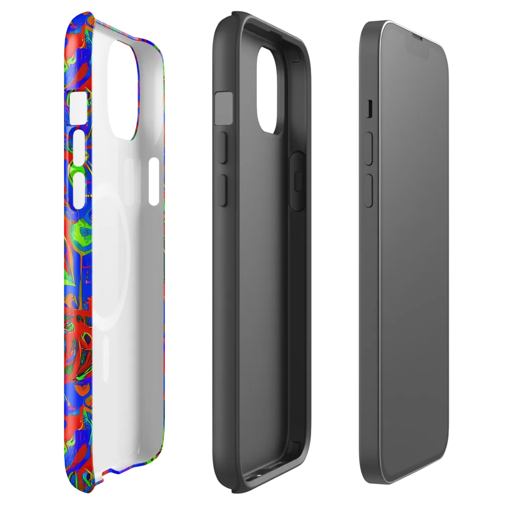 Color Collision on MagSafe Tough Case for iPhone® — Front