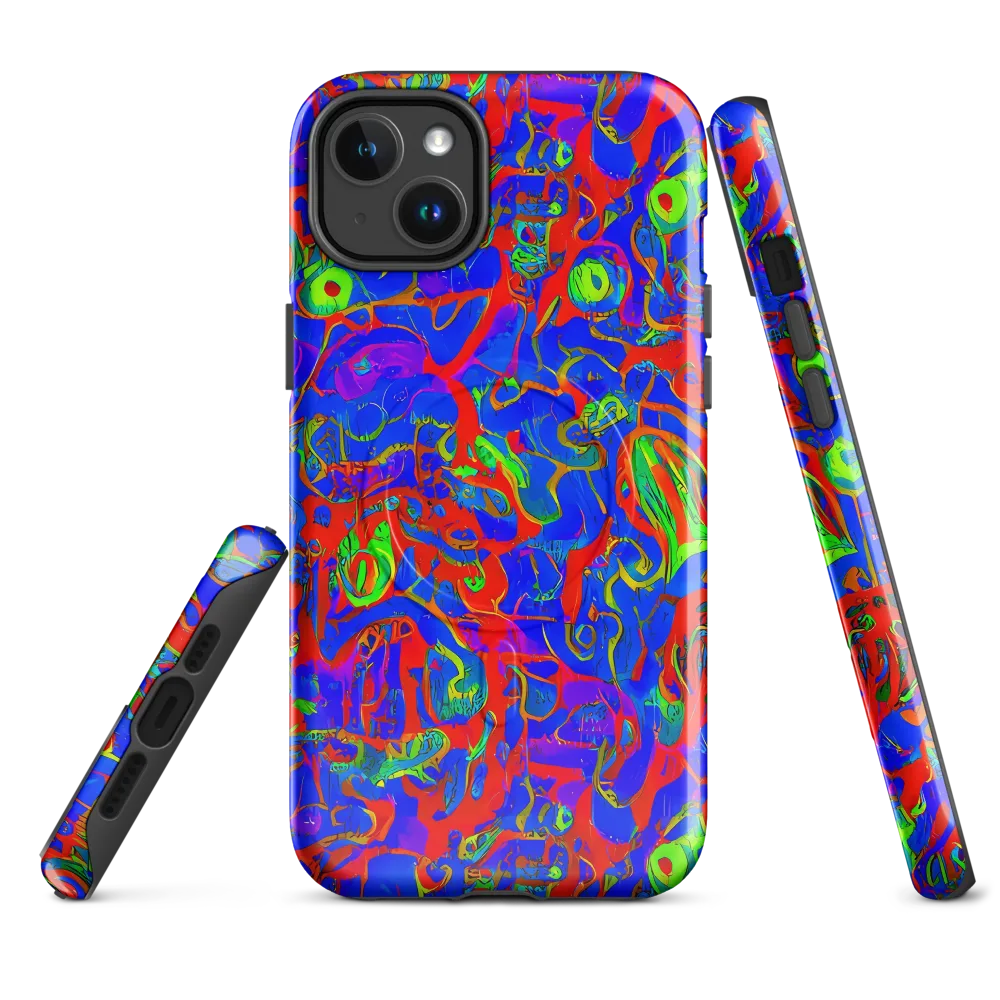 Color Collision on MagSafe Tough Case for iPhone® — Front