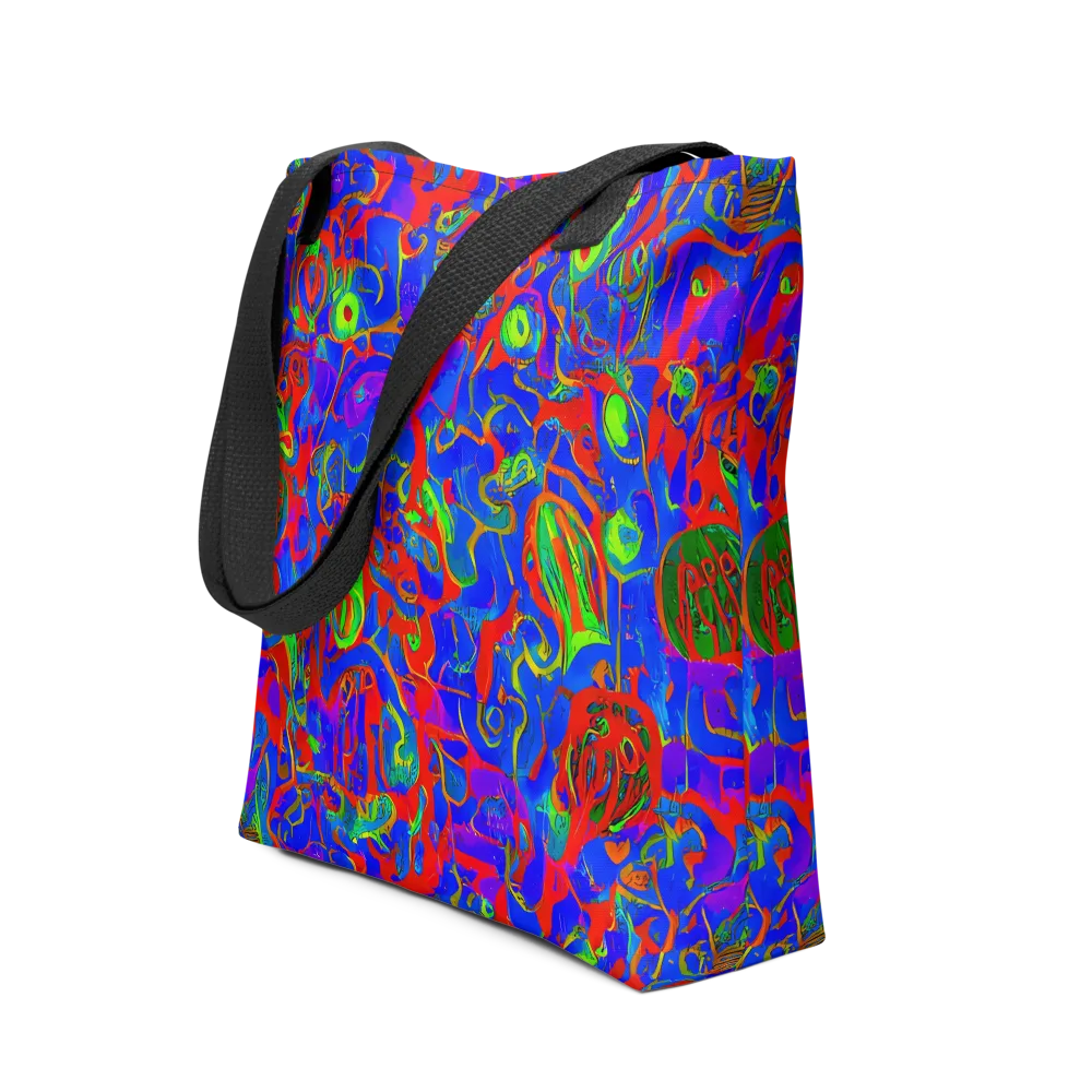 Color Collision on Tote Bag — Front