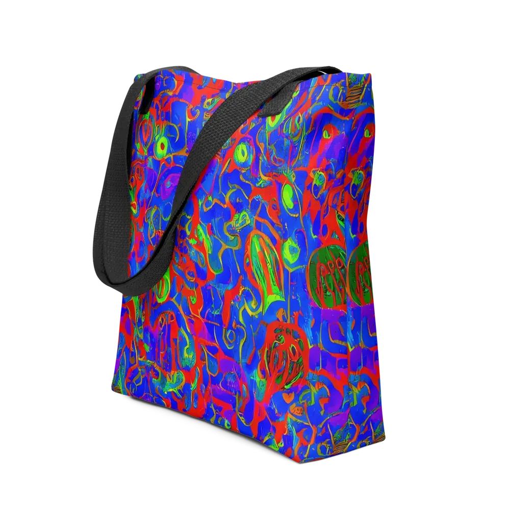 Color Collision on Tote Bag — Front