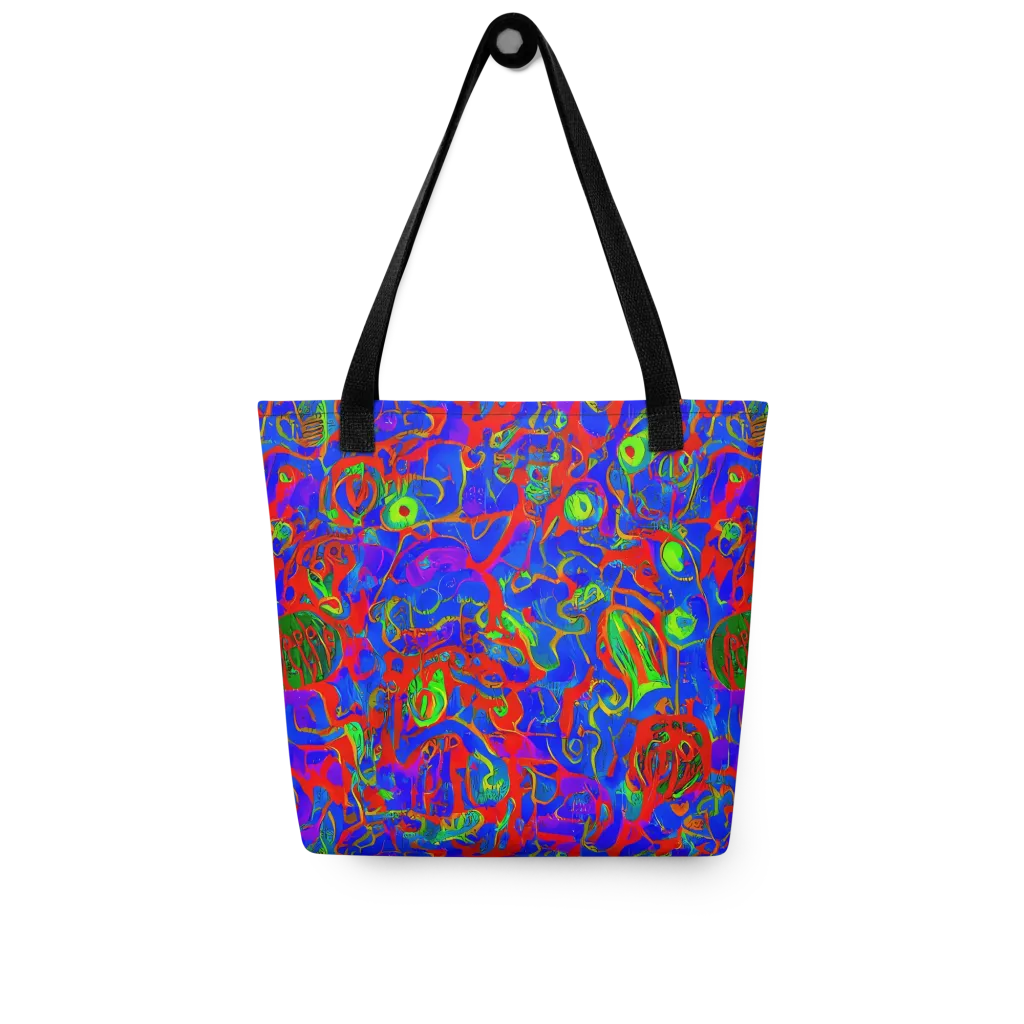 Color Collision on Tote Bag — Front