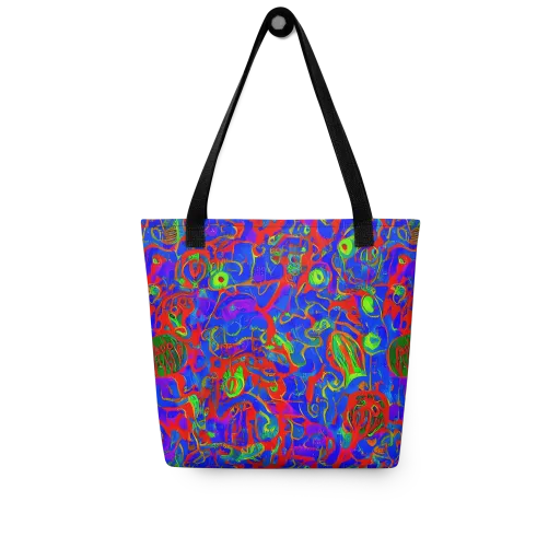 Color Collision on a Tote Bag