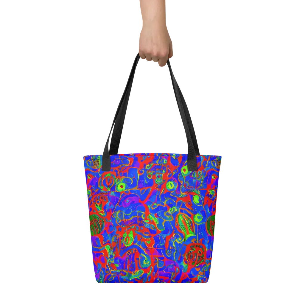 Color Collision on Tote Bag — Front