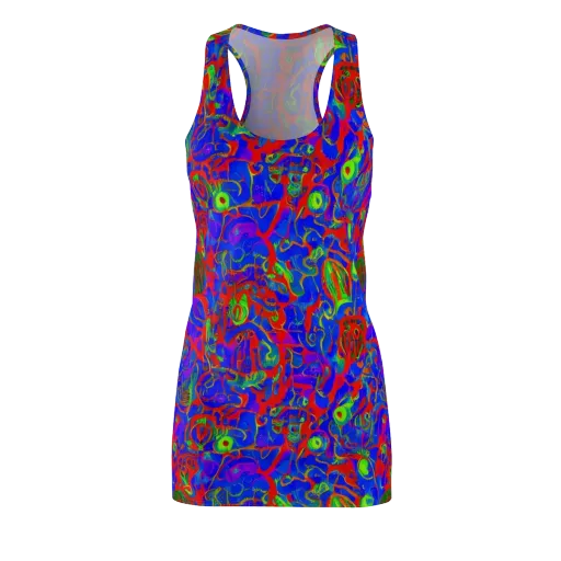 Color Collision on a Racerback Dress