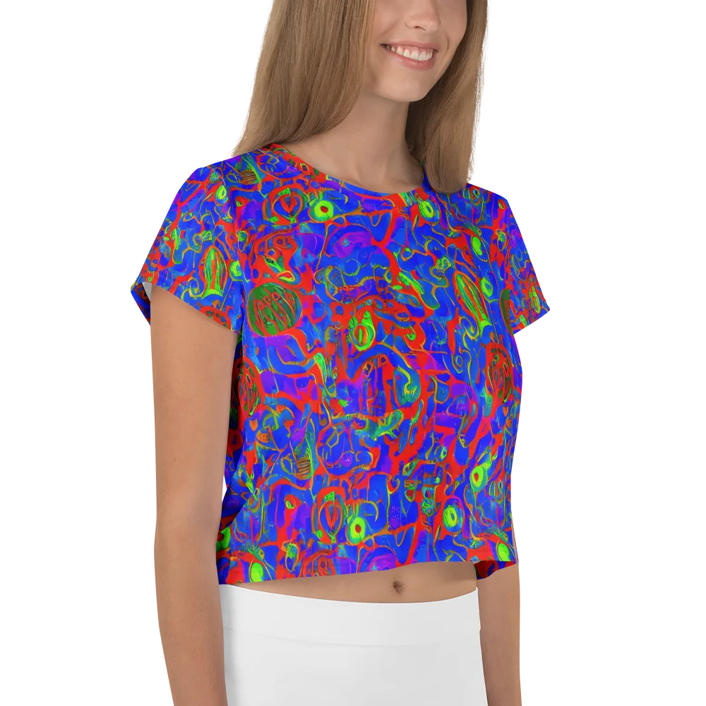 Color Collision on Crop Tee — Right