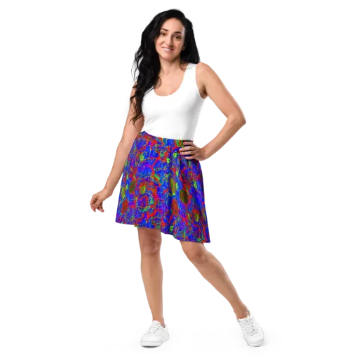 Color Collision on a Skater Skirt