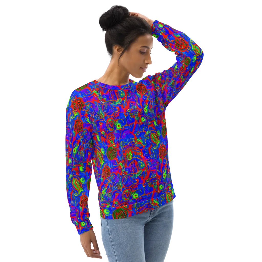 Color Collision on Sweatshirt — Right Front