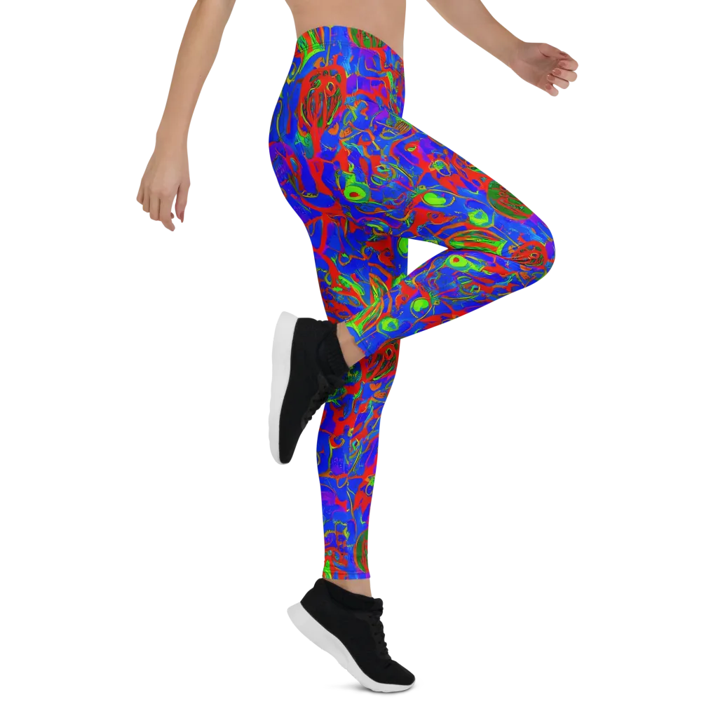 Color Collision on Leggings — Right