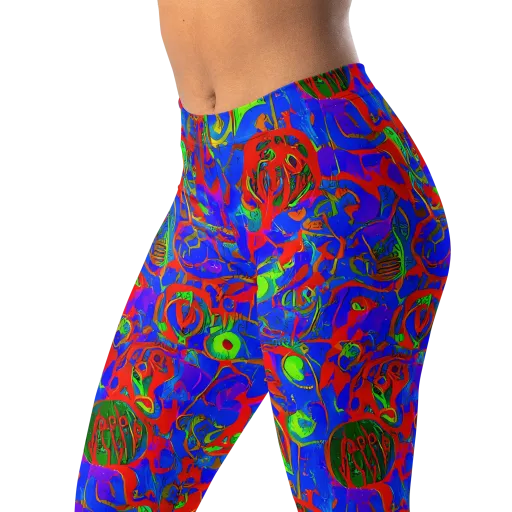 Color Collision on a Leggings