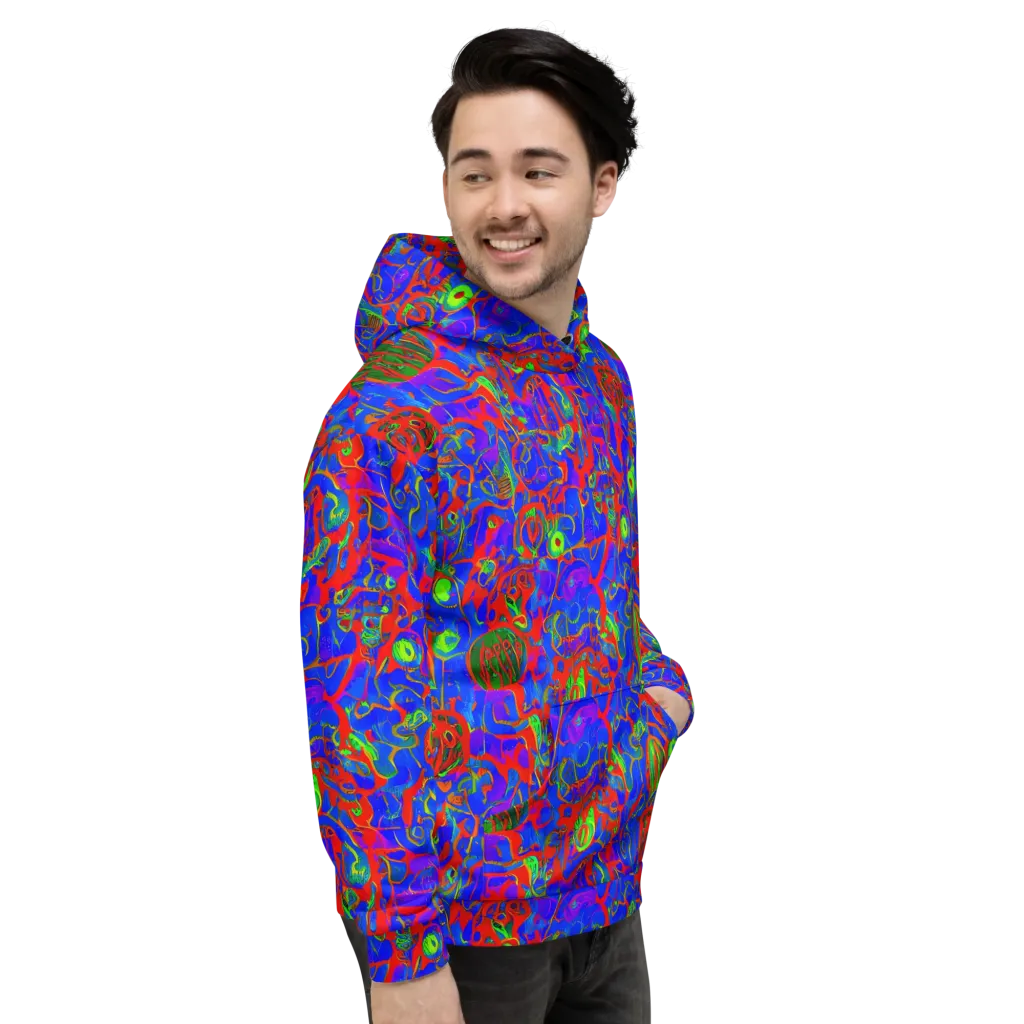 Color Collision on Hoodie — Right