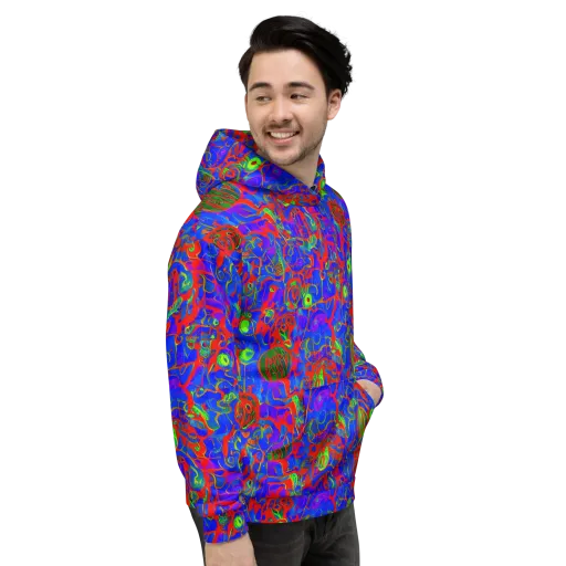 Color Collision on a Hoodie