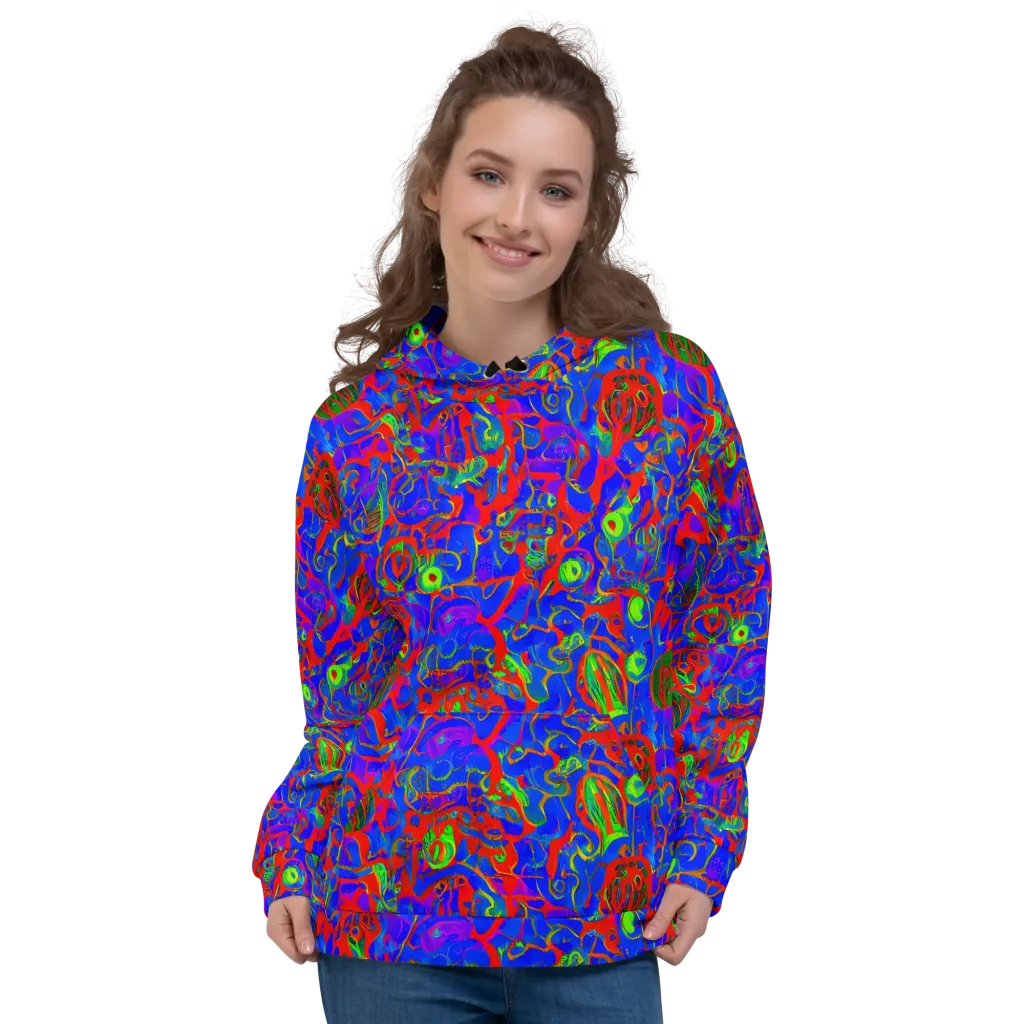 Color Collision on Hoodie — Front