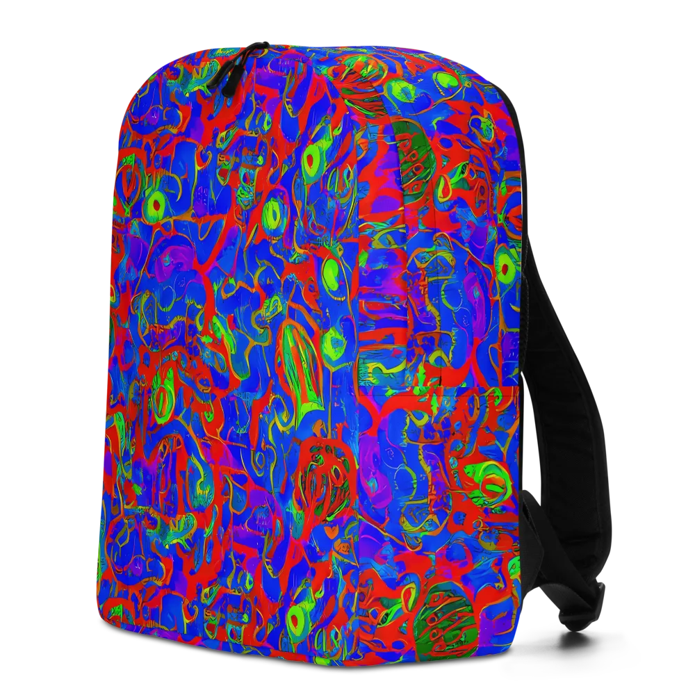 Color Collision on Minimalist Backpack — Left