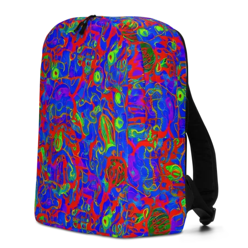 Color Collision on a Minimalist Backpack