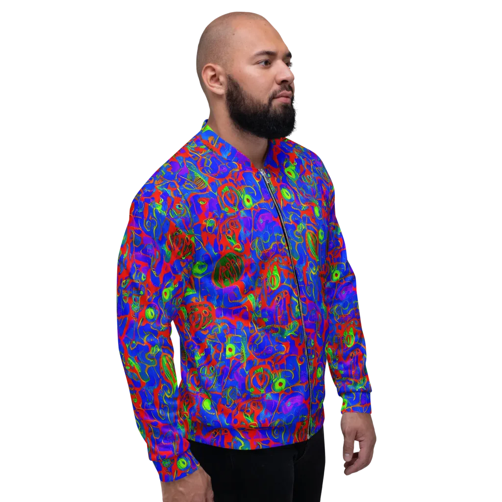 Color Collision on Bomber Jacket — Right