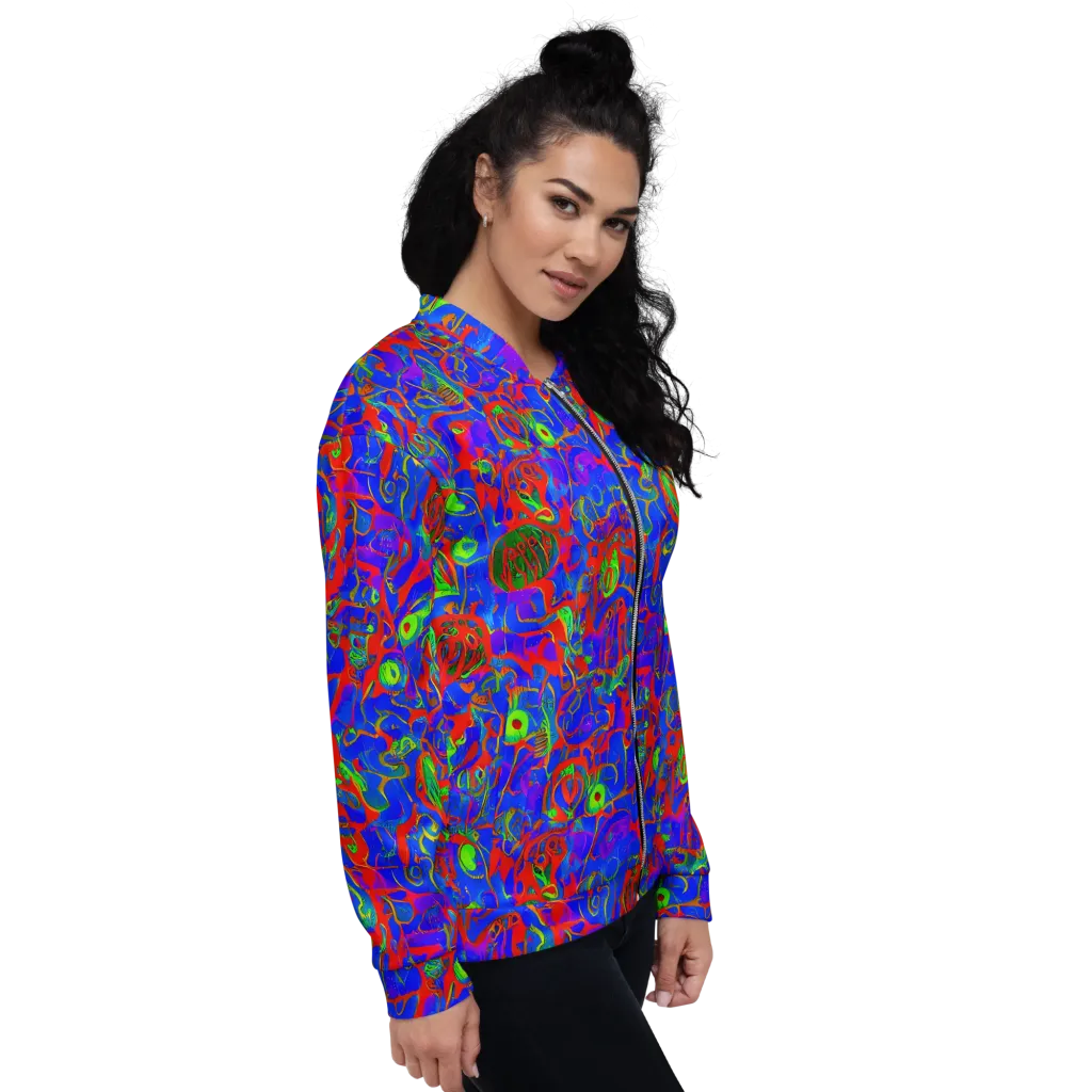 Color Collision on Bomber Jacket — Right