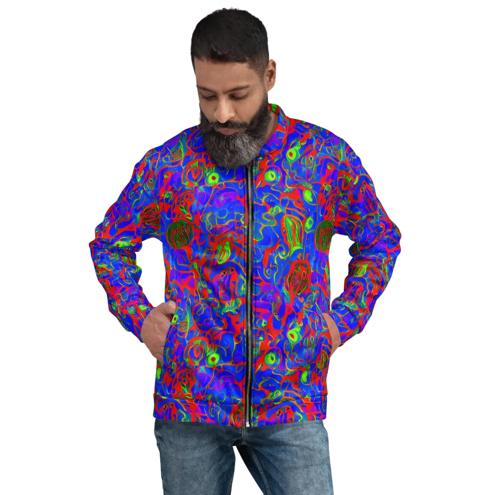 Color Collision on Bomber Jacket — Front