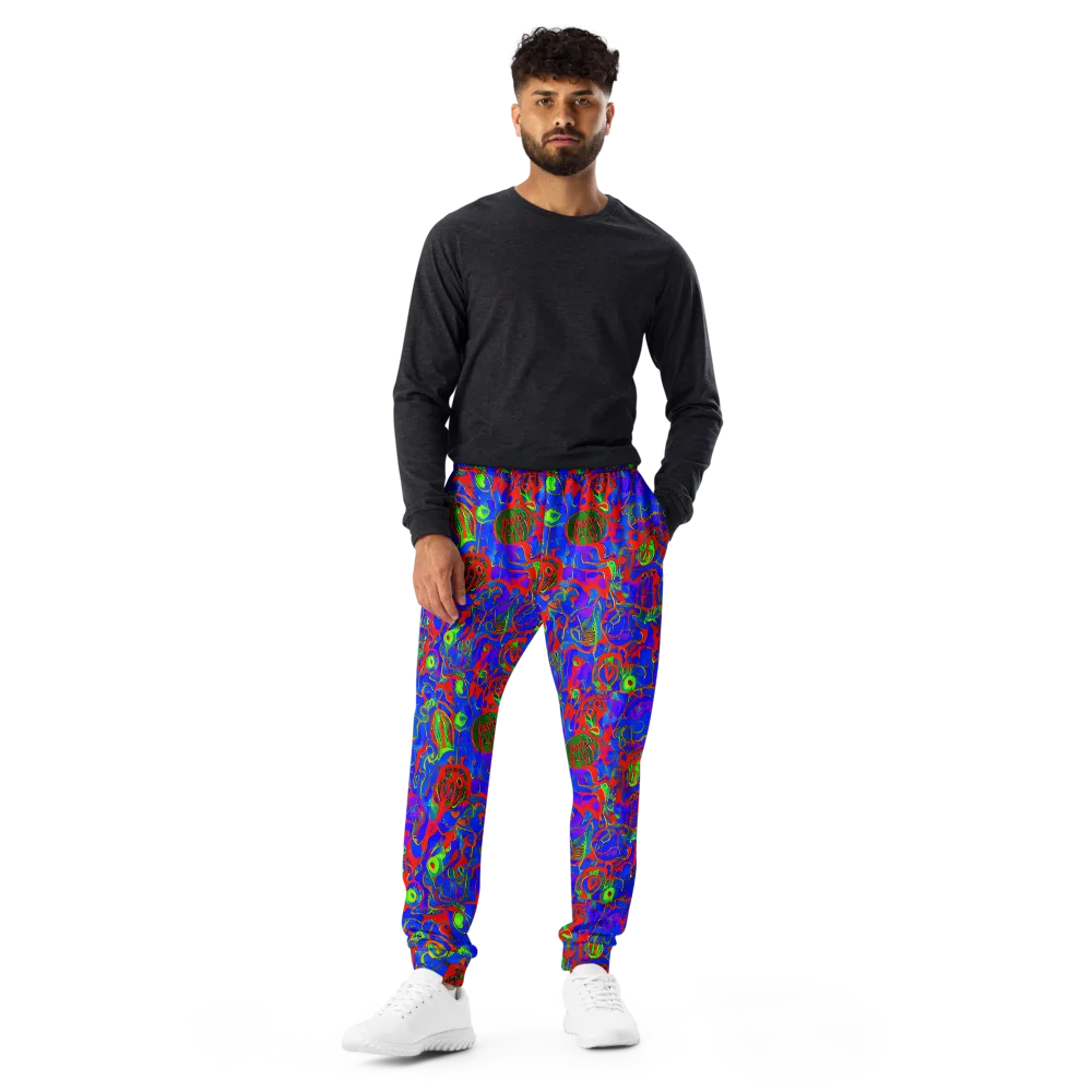 Color Collision on Men's Joggers — Front
