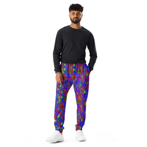 Color Collision on a Men's Joggers