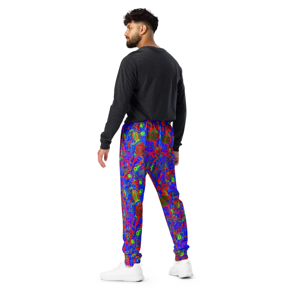 Color Collision on Men's Joggers — Back