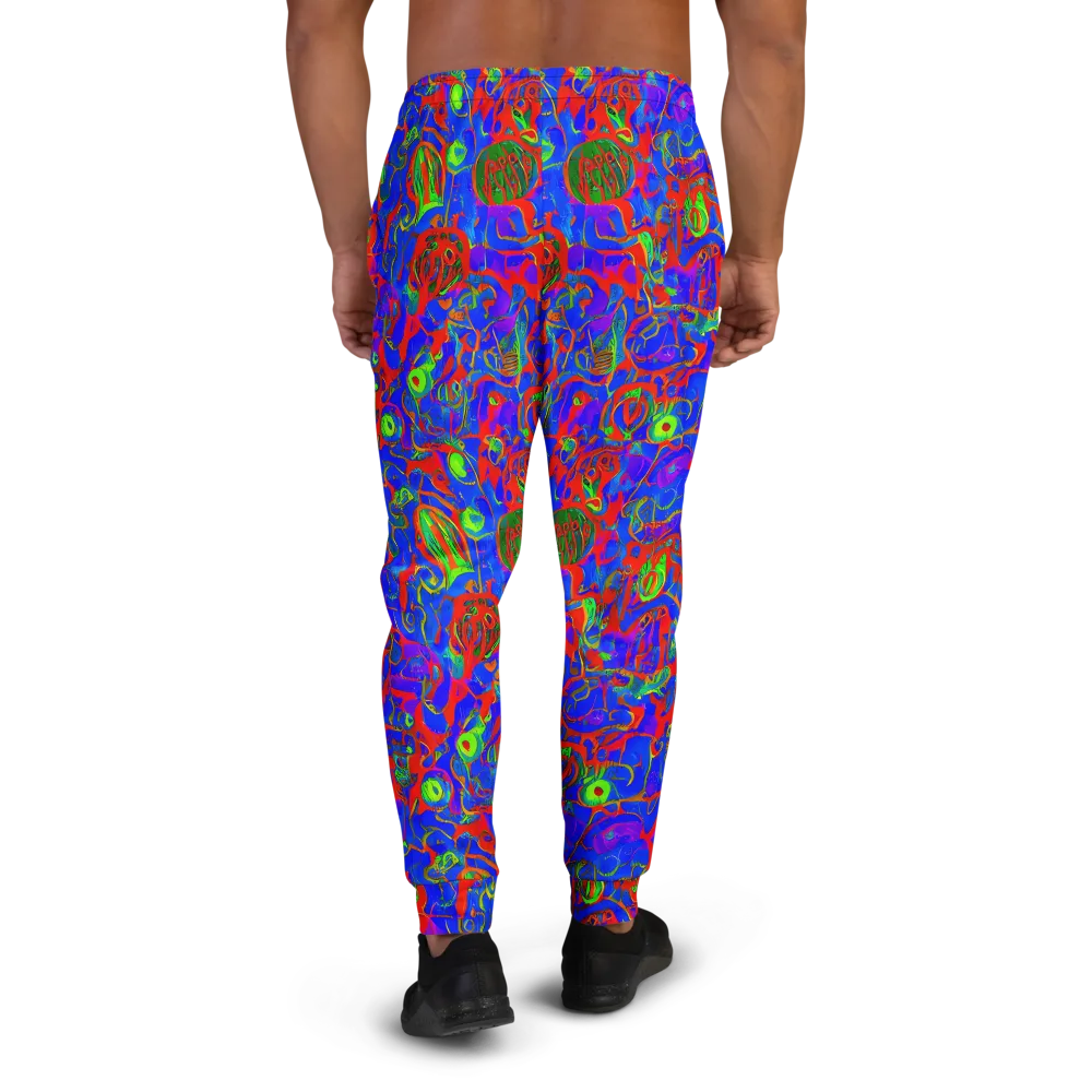 Color Collision on Men's Joggers — Back