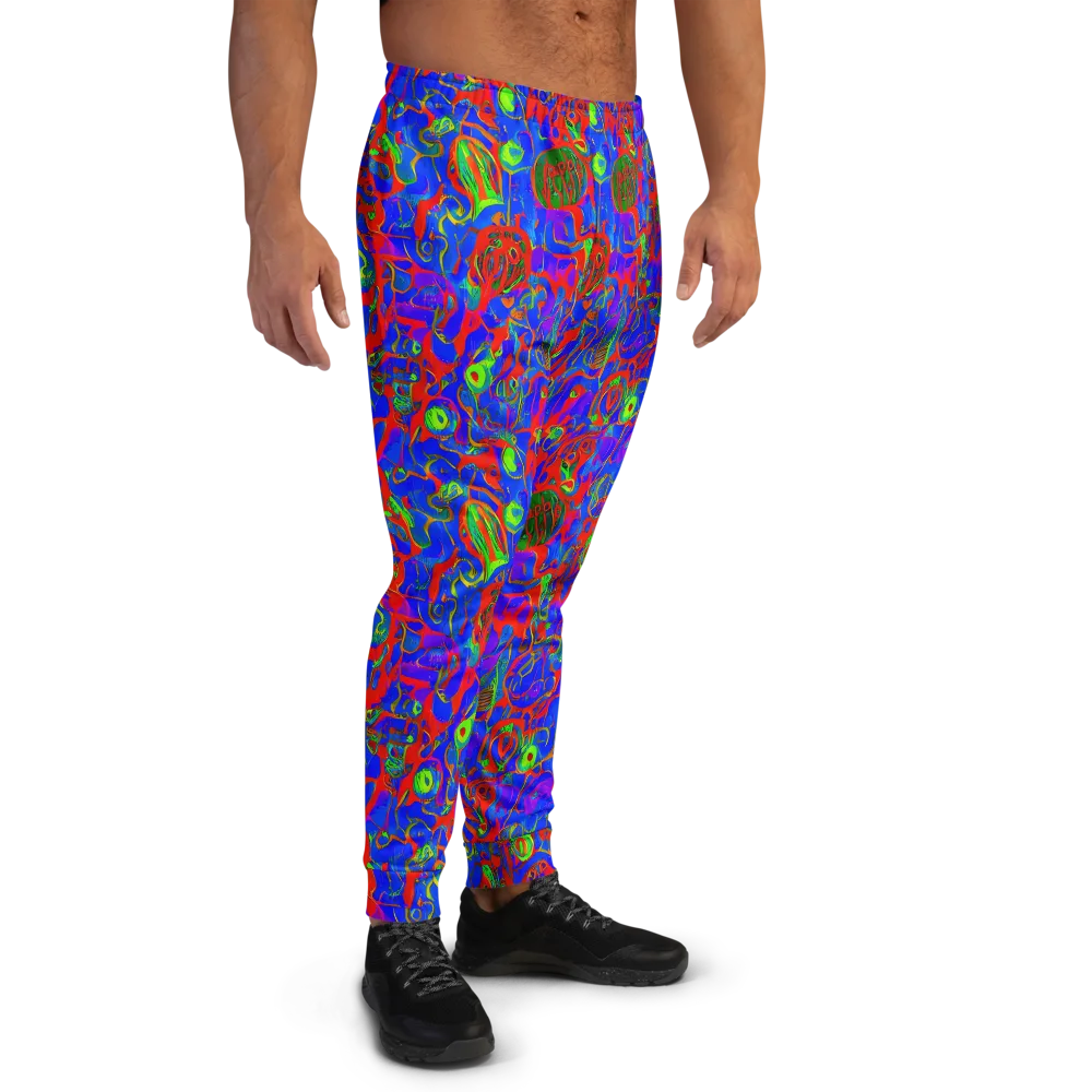 Color Collision on Men's Joggers — Right