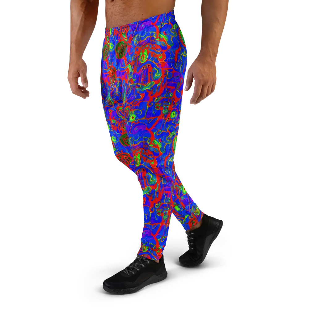 Color Collision on Men's Joggers — Left