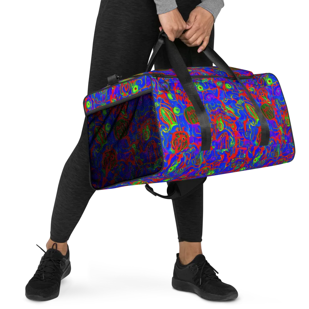 Color Collision on Duffle Bag — Right Front