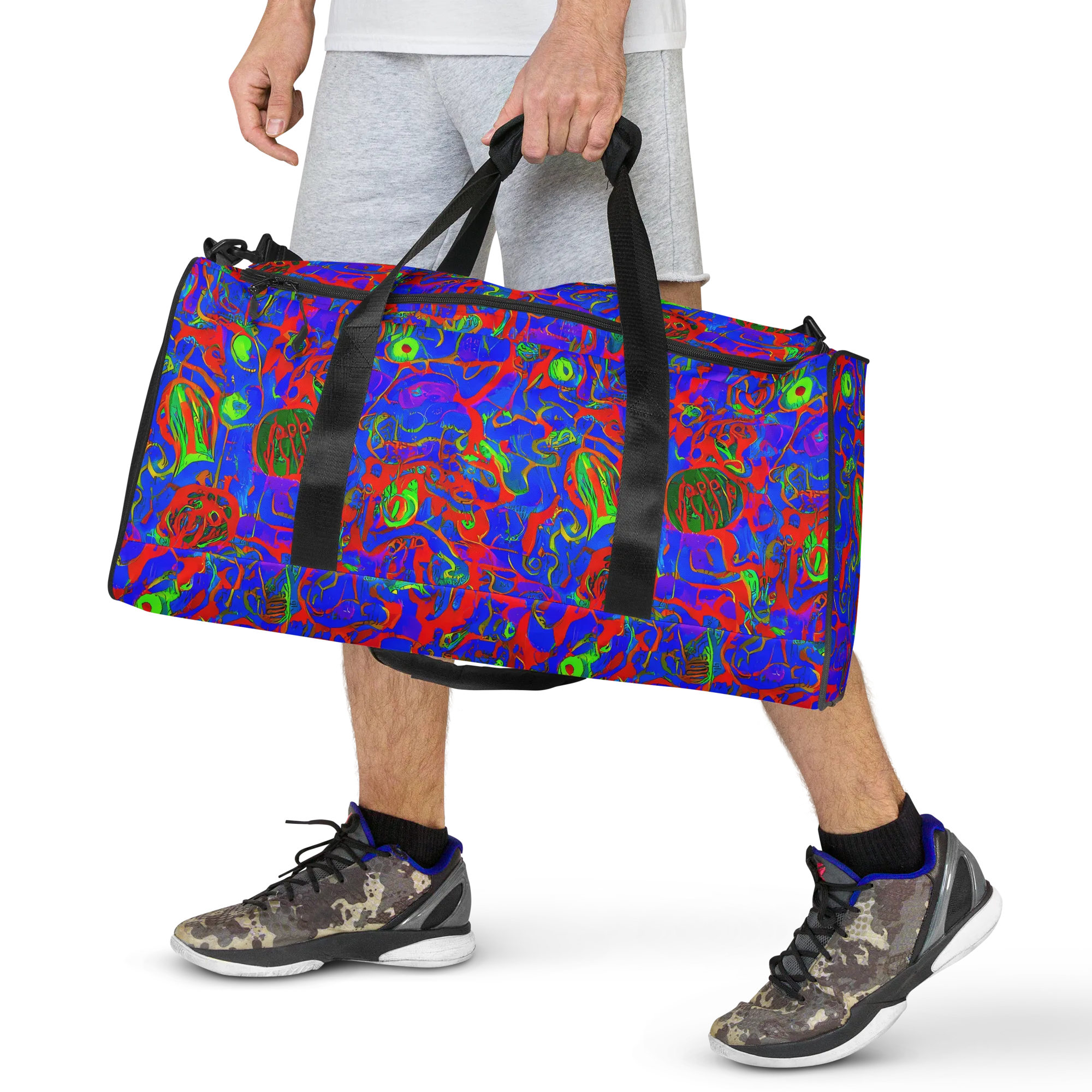 Color Collision on Duffle Bag — Front