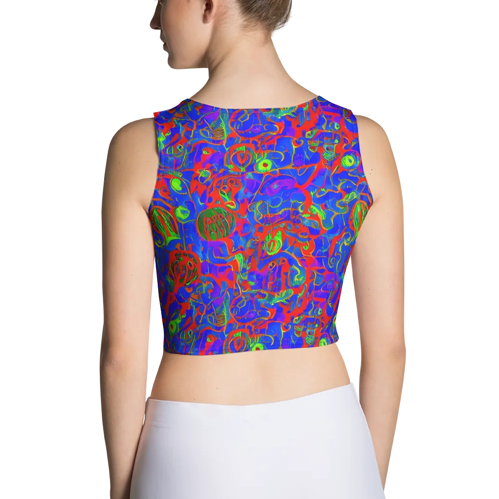 Color Collision on Crop Top — Back
