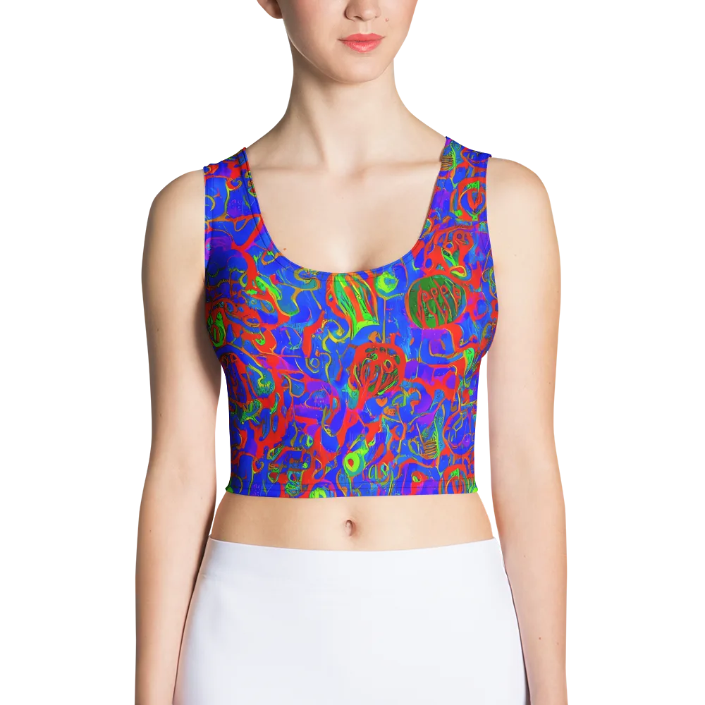 Color Collision on Crop Top — Front