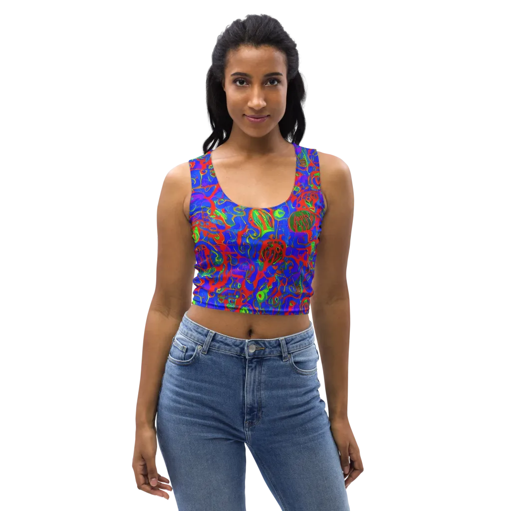 Color Collision on Crop Top — Front