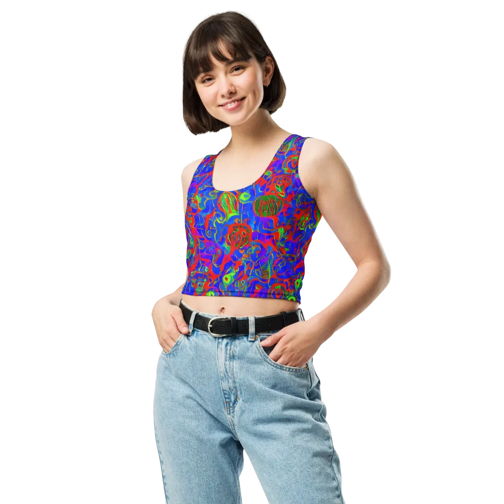 Color Collision on Crop Top — Front
