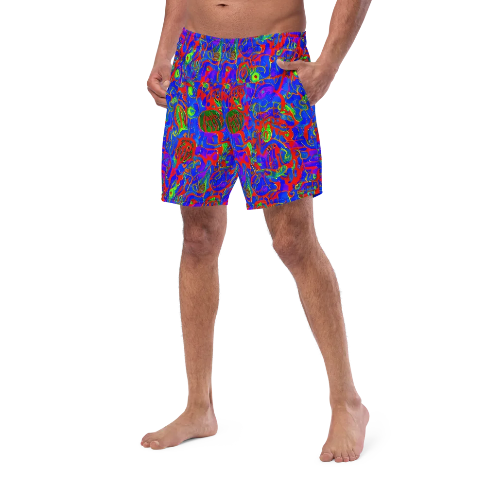 Color Collision on Swim Trunks — Left Front