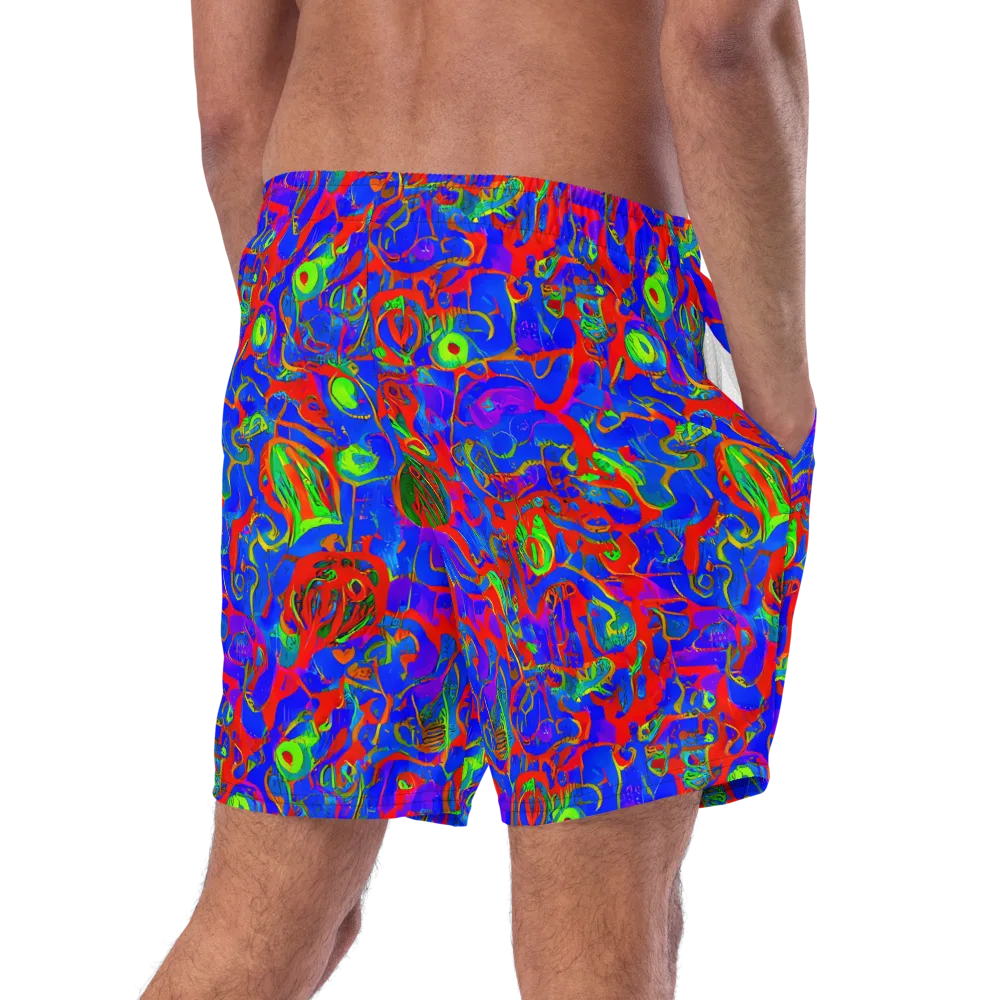 Color Collision on Swim Trunks — Right Back