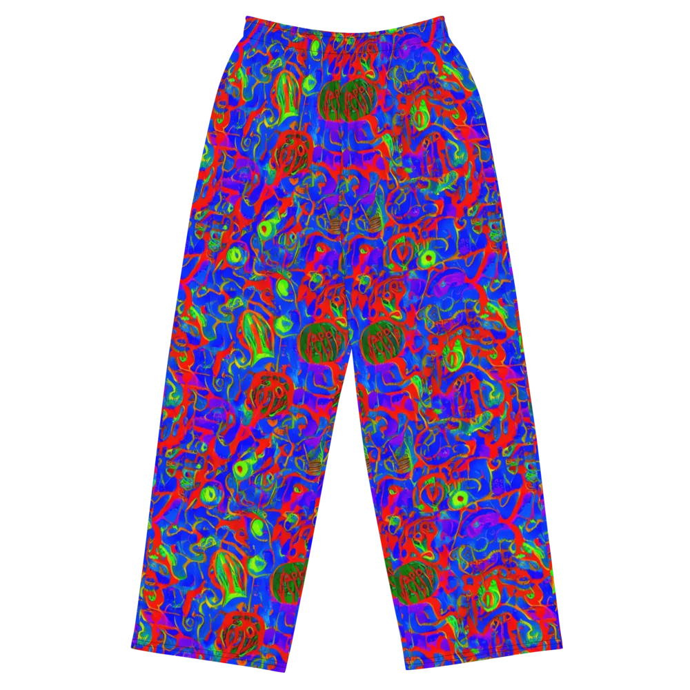 Color Collision on Wide-Leg Pants — Front