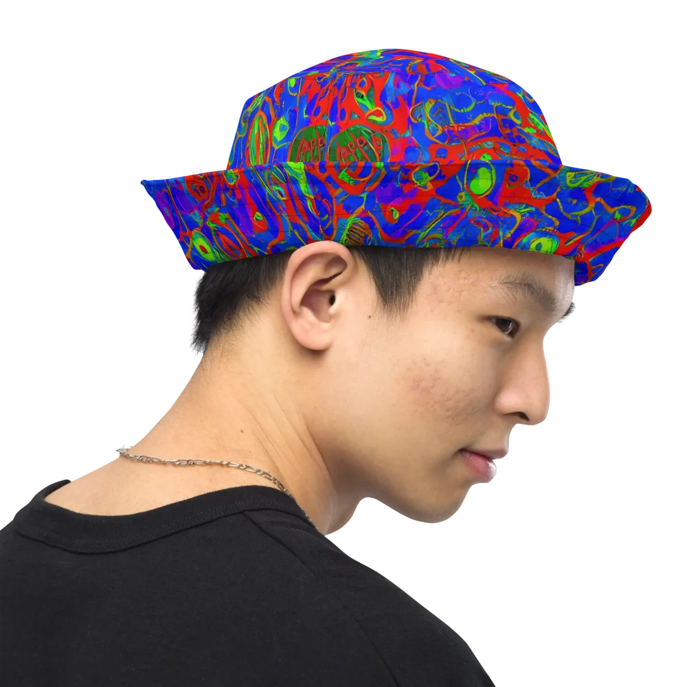 Color Collision on Reversible Bucket Hat — Right Outside