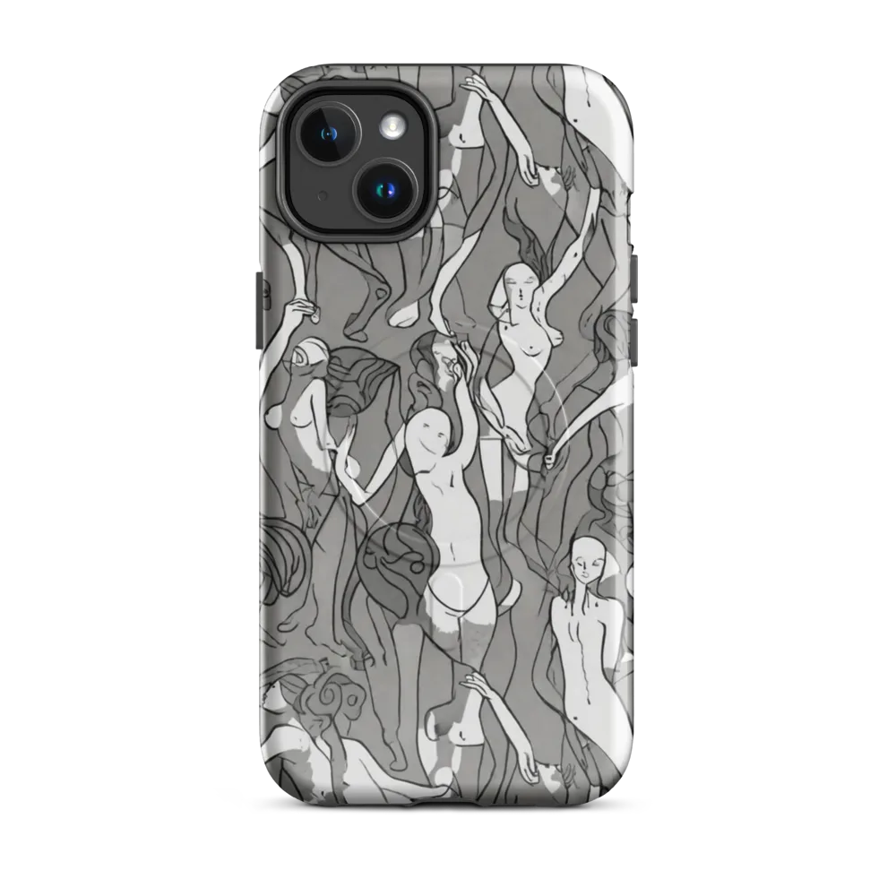 Monochrome Muses on MagSafe Tough Case for iPhone® — Front