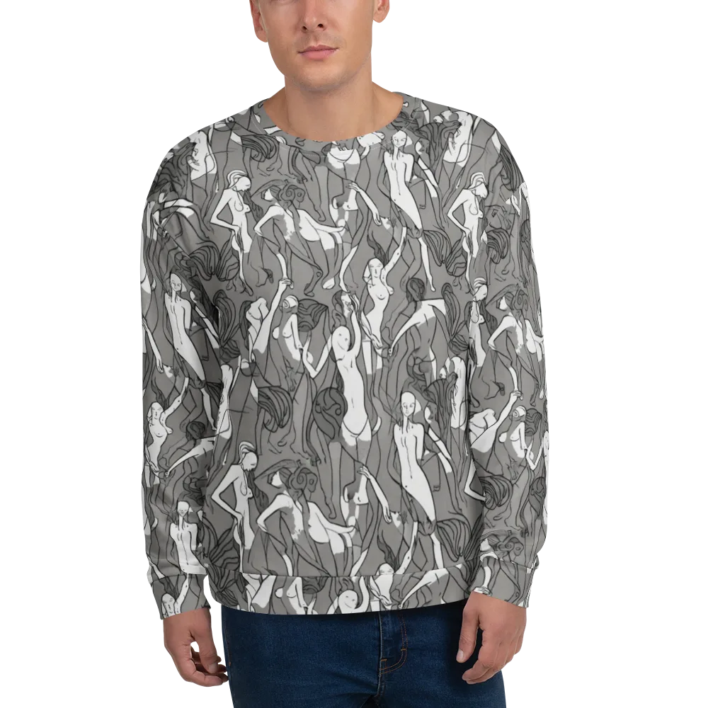 Monochrome Muses on Sweatshirt — Front