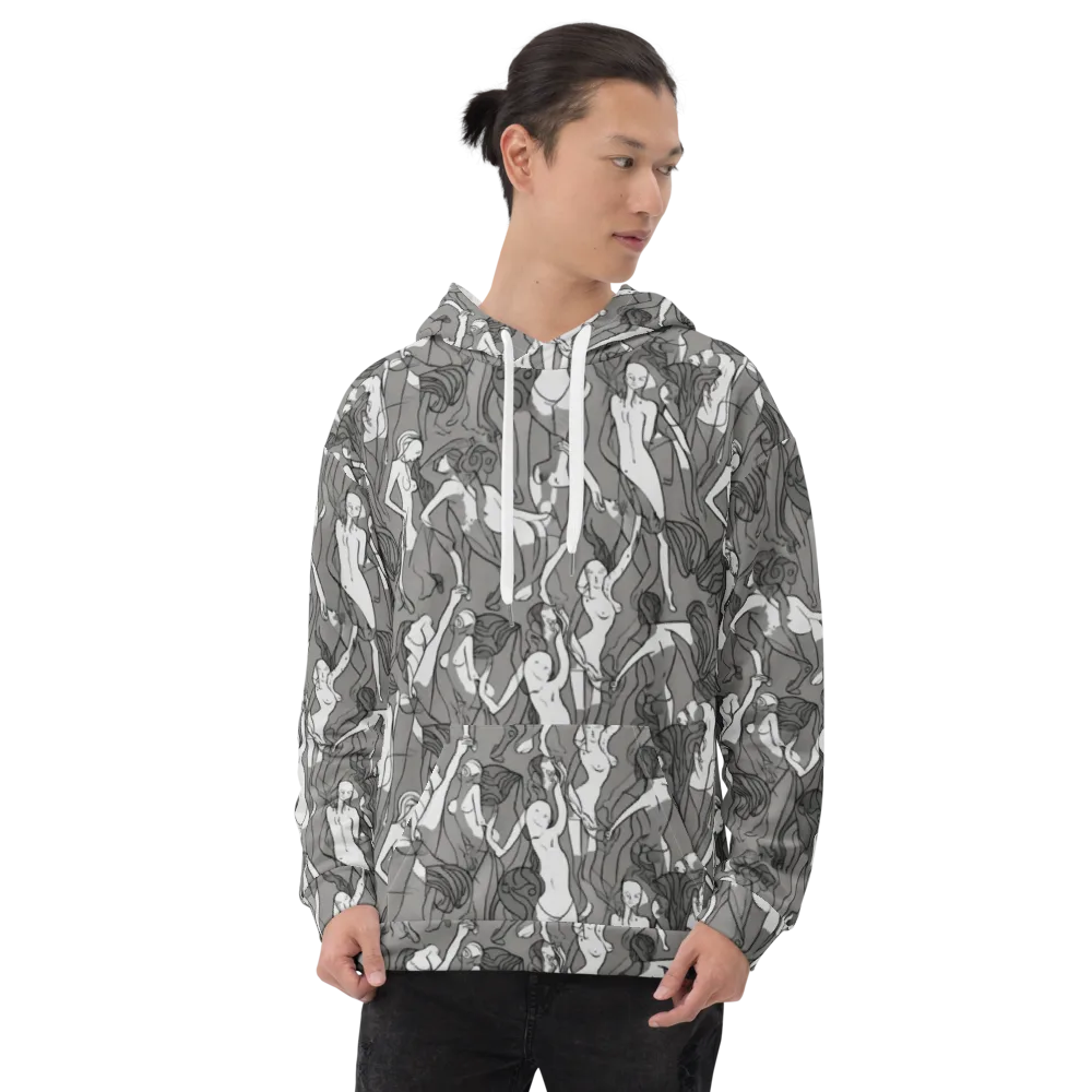 Monochrome Muses on Hoodie — Front