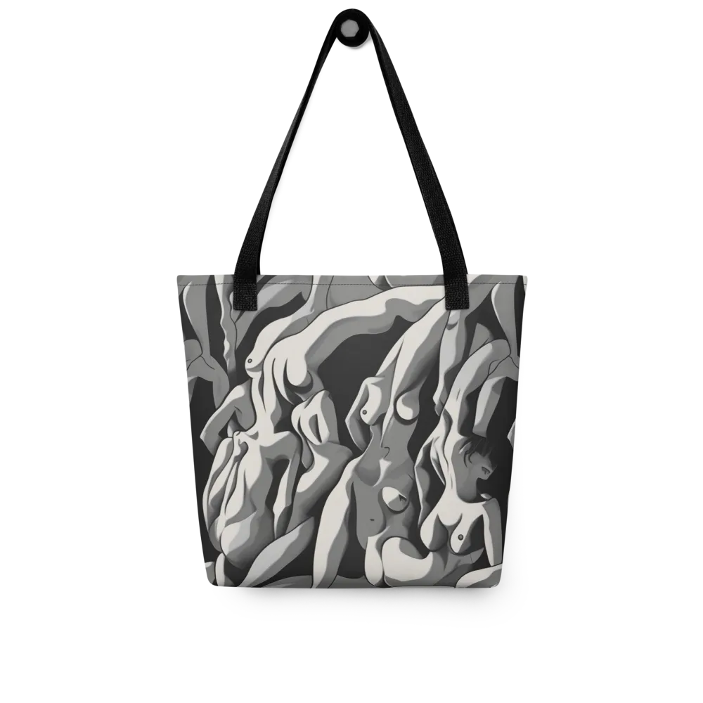 Silver Figurefield on Tote Bag — Front