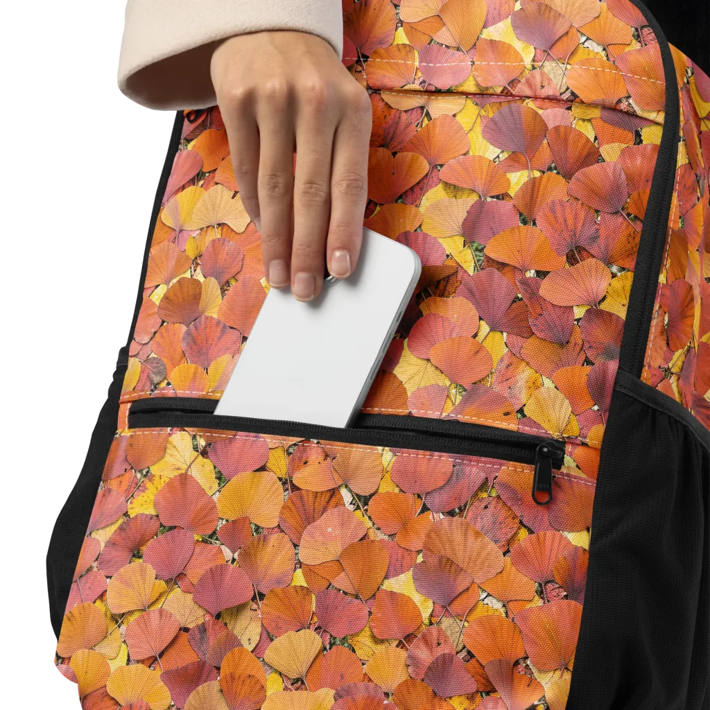 Autumn Ginkgo on Utility Backpack — Product details